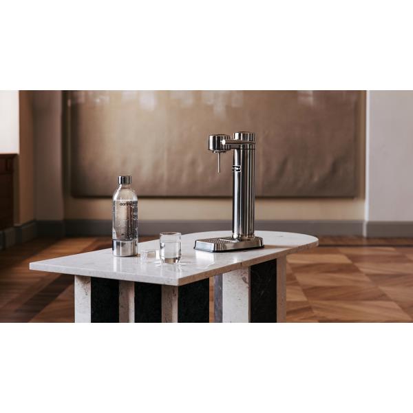 Saturator do gazowania wody Aarke Carbonator 3 - kolor srebrny